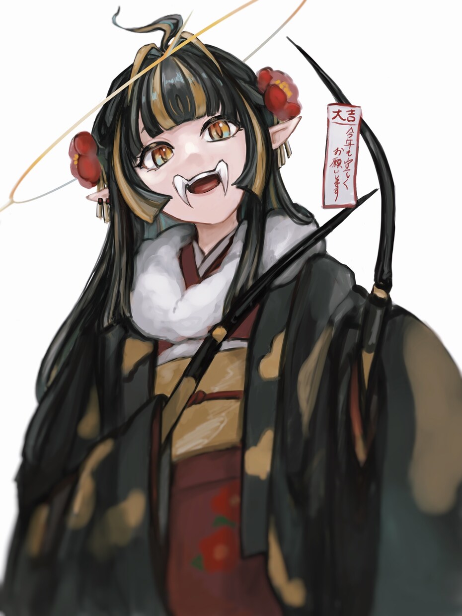 配信サムネなどで使える1枚絵を描きます 厚塗りイラストを描きます！（背景追加可能） イメージ3
