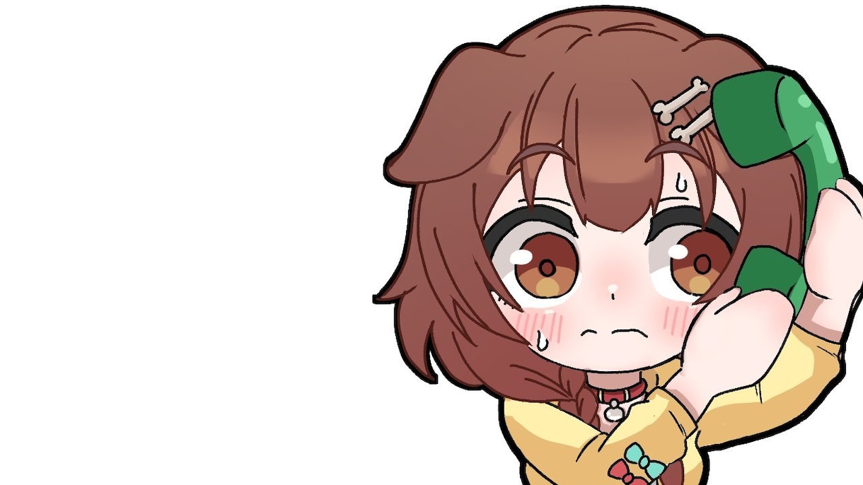 登録者1万5千人youtuberがアイコン描きます vtuber様の手描き絵師がミニキャラ作成します！ イメージ7