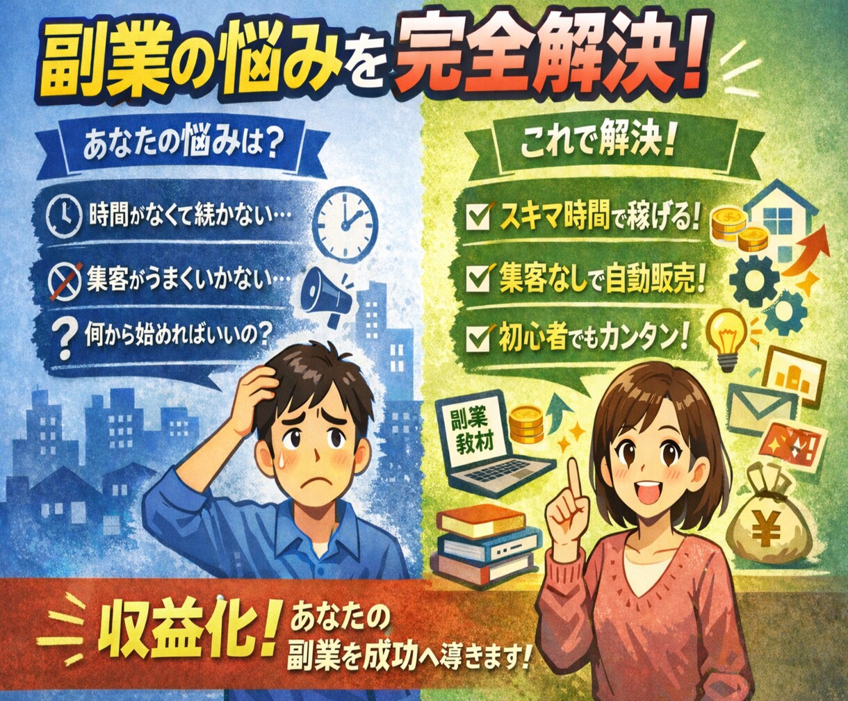 初心者向けコンテンツ販売ロードマップ教えます 作れない・時間がないをAIで解決。初心者向け収益化ステップ イメージ5