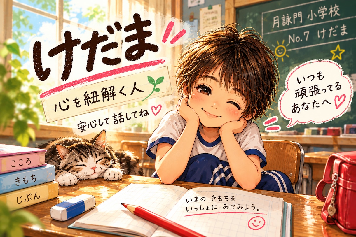 難しく考えすぎた心を小学生ドリルで紐解きます 短文でいい、ひらがなでもいい｜大人の心に赤ペン花丸 イメージ8