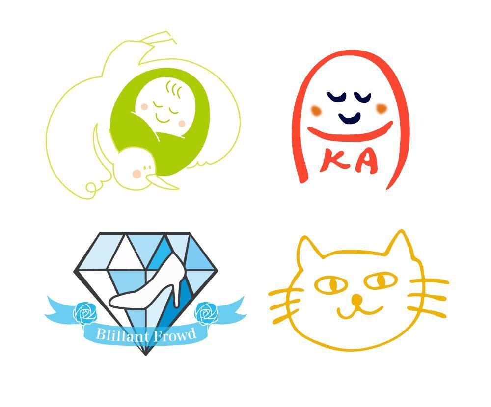 ラフ案をイラストレーターでデータ化いたします 手書きのラフ画を、ロゴ・イラスト・SNSのアイコン等に！ イメージ4