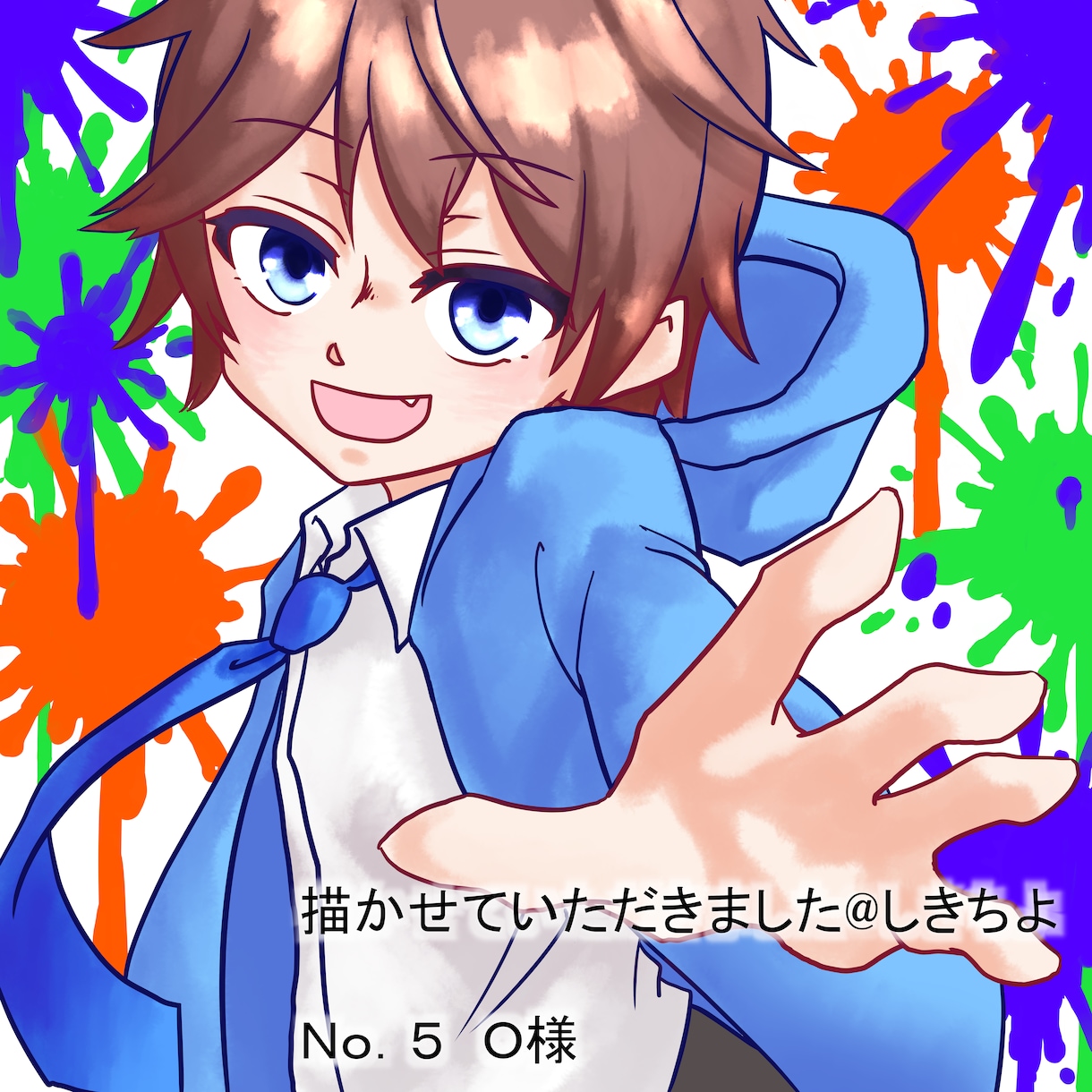 SNSのアイコン用にちみっこいイラストを描きます イメージ1