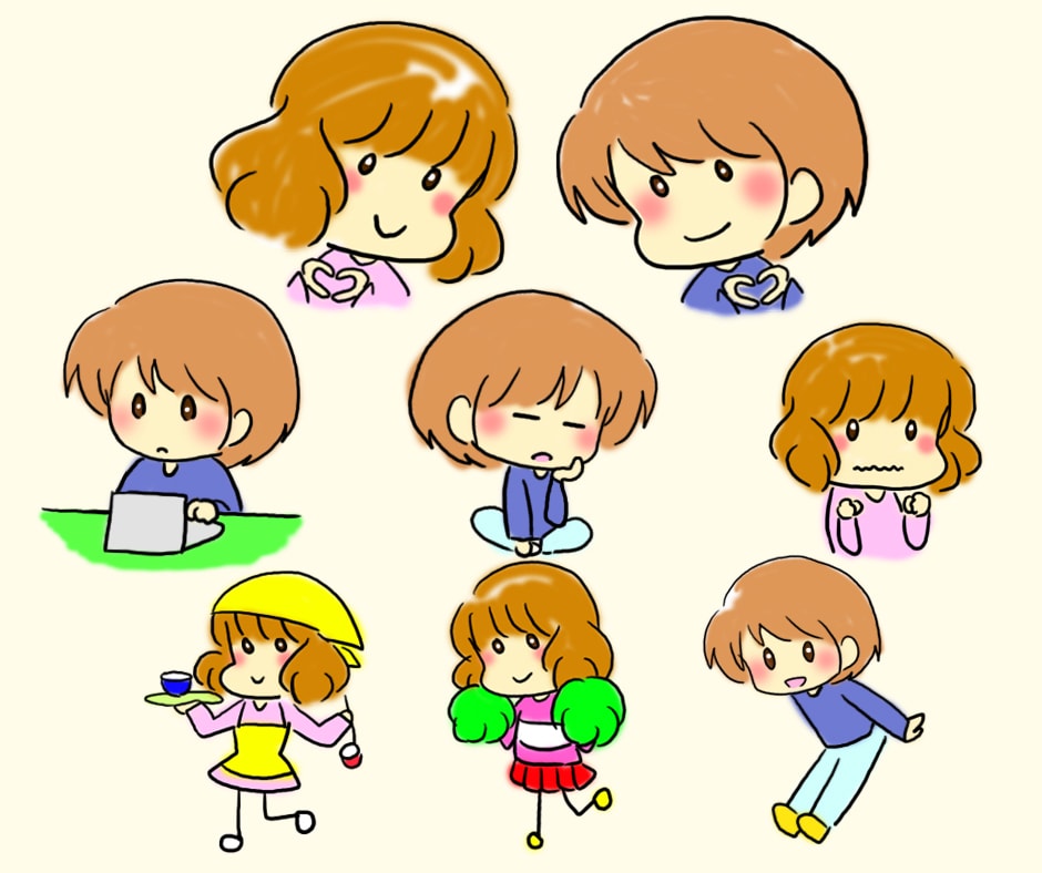 ゆるい  かわいい ゆるかわゆるふわ似顔絵描きます 見た人の心がほんわかするイラストを提供します！ イメージ6