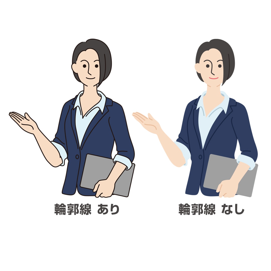 クセのないシンプルな人物イラスト描きます 広告やビジネスシーンにおすすめの人物イラストを1体から！ イメージ5