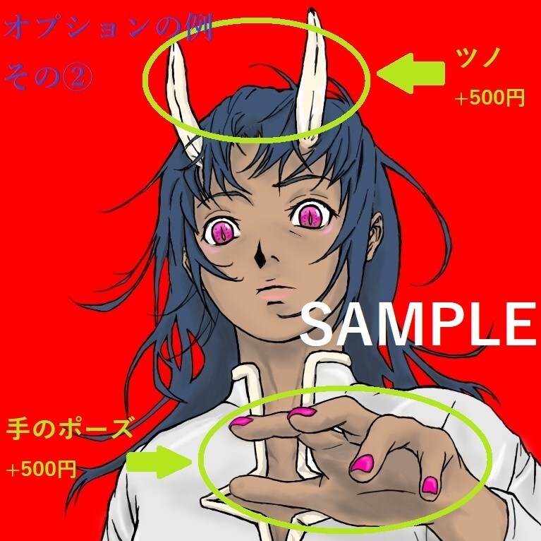 SNSやブログのアイコン作成します ラフ画（下絵）2案からお選びいただけます。 イメージ3