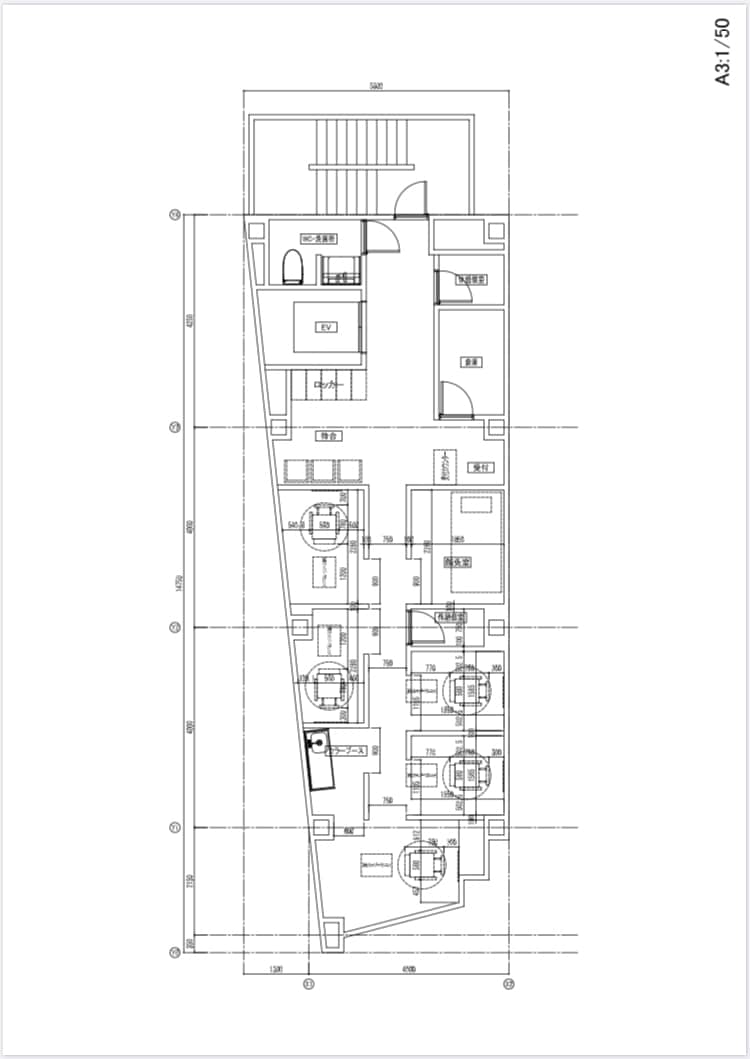 CAD図面 間取 作成 作図 トレースします 安心スピード対応 手書き図面を見やすい綺麗な図面に! イメージ8
