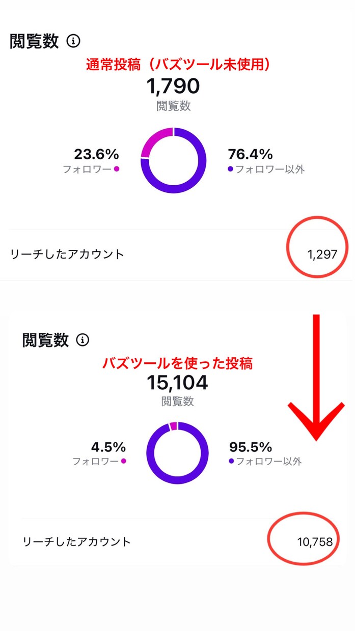 Instagramを強制的にバズらせます 自然なエンゲージメントでバズらせます【30日間】 イメージ3