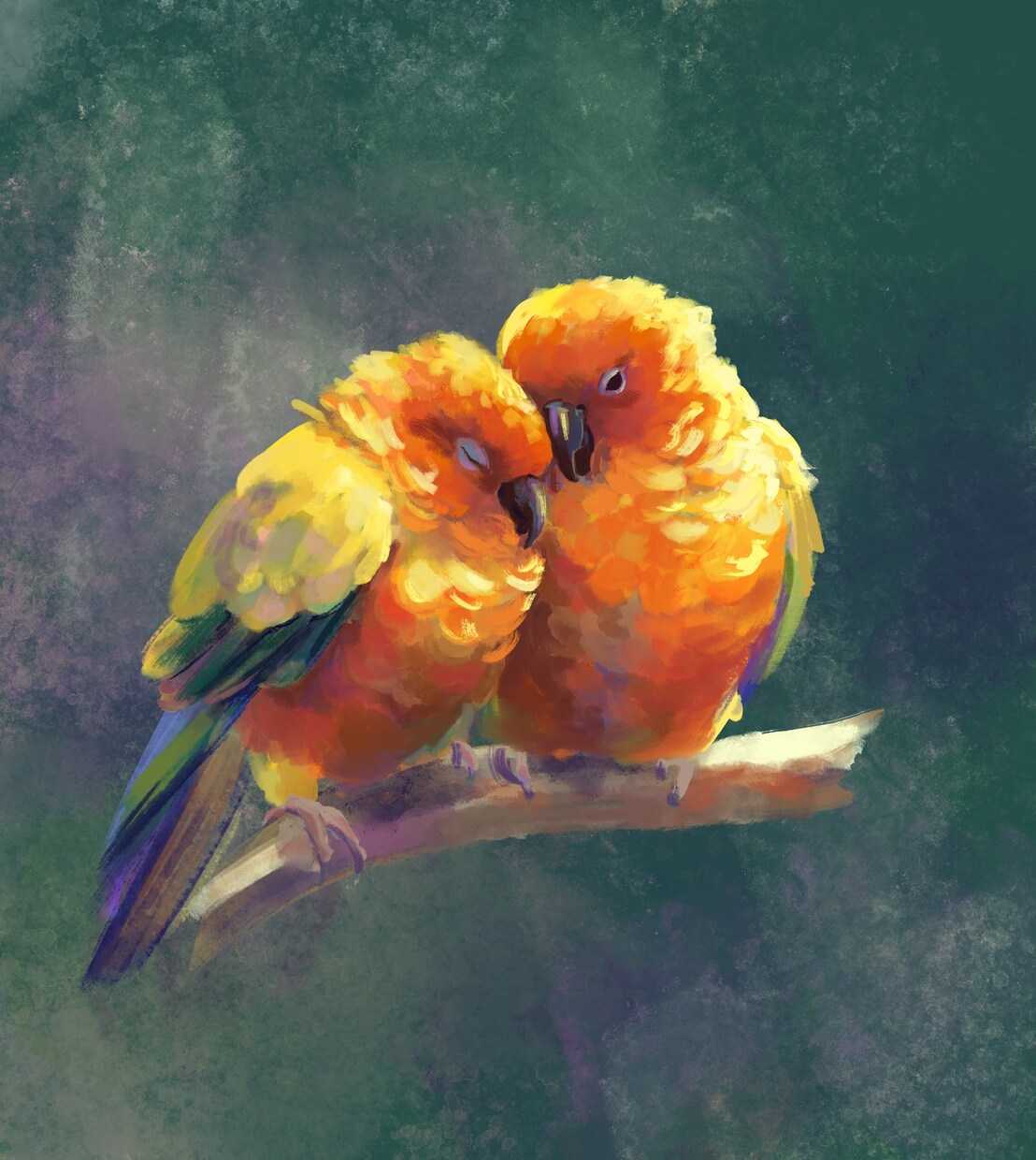 かわいいインコのイラストを描きます インコなどの鳥さんのリアルな絵を作りたい方に イメージ4