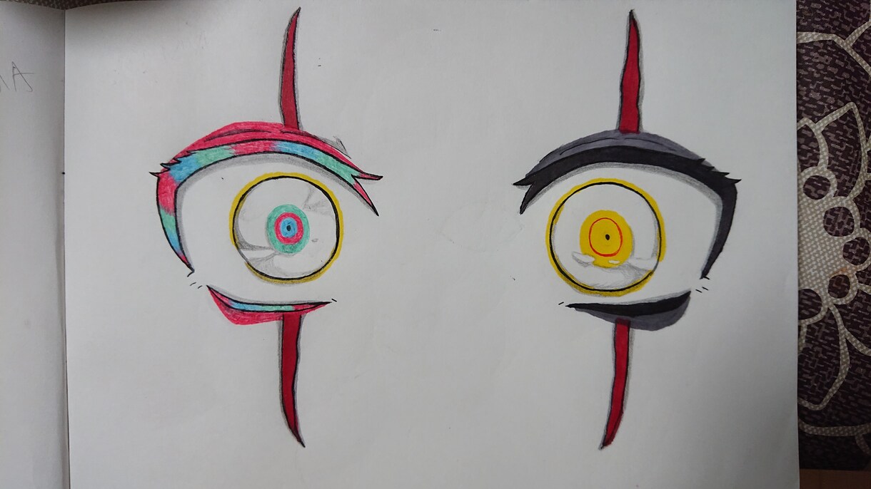 オリジナリティー溢れるアナログ絵、描きます 独特なイラスト好きの方へ。アイコンやサムネにオススメ! イメージ2