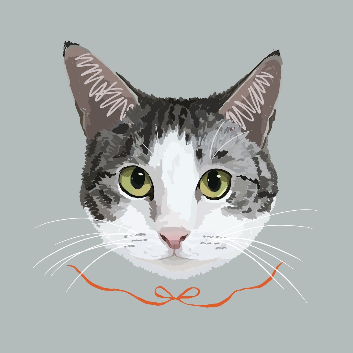 あなたの猫さんのイラストをかきます ＊お名前いりのすてきな似顔絵＊ イメージ7