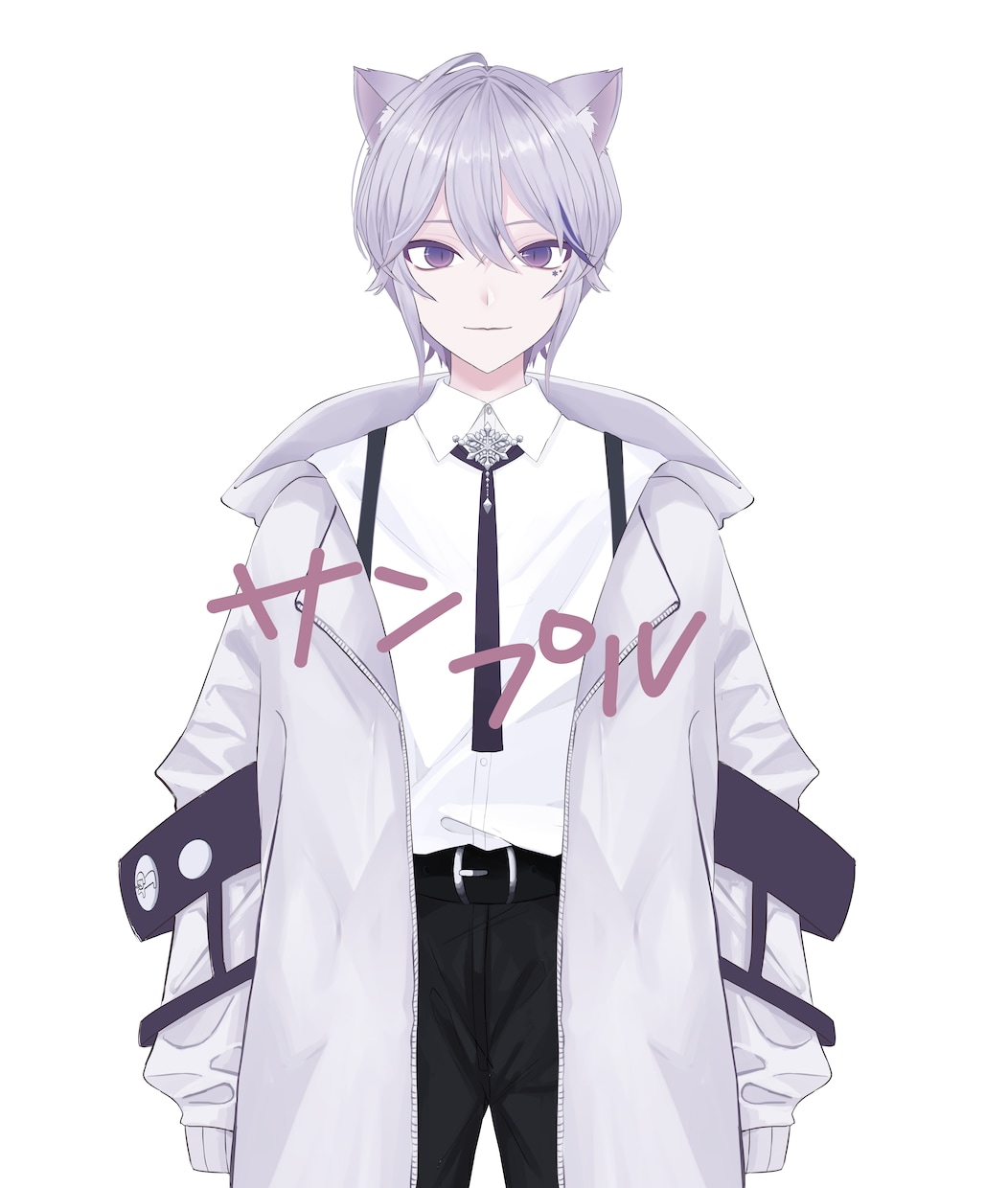 厚塗り調のLive2D用イラスト描きます 半身、全身、座りポーズなどあなたの配信に合わせたスタイルで！ イメージ2