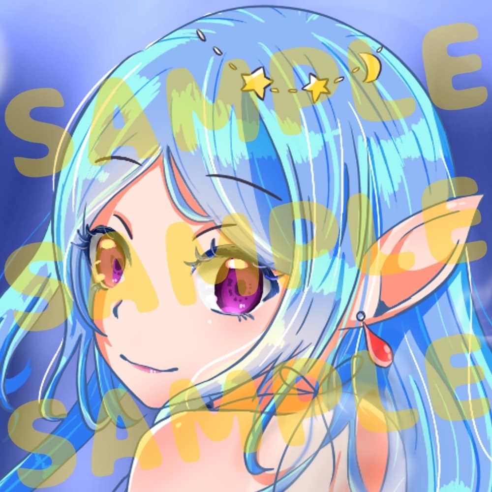 あなただけのSNS用アイコン作成します 可愛く魅せたい？かっこよく魅せたい？表情までばっちし！ イメージ2