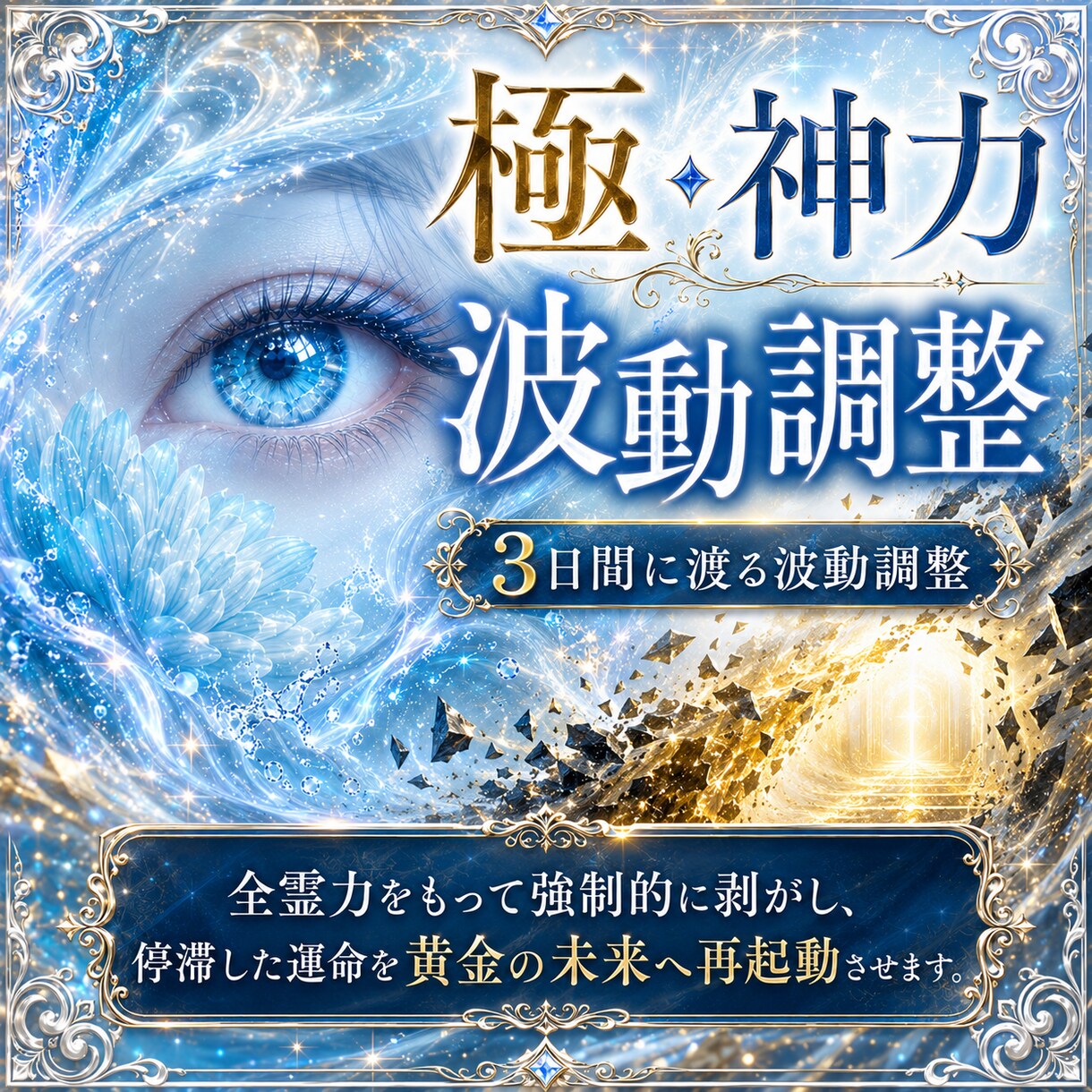 波動調整｜1日1組✧神の言葉と夢で本音を暴きます 迷いの澱みを浄化し、あなたの運命を黄金色に塗り替えます イメージ4