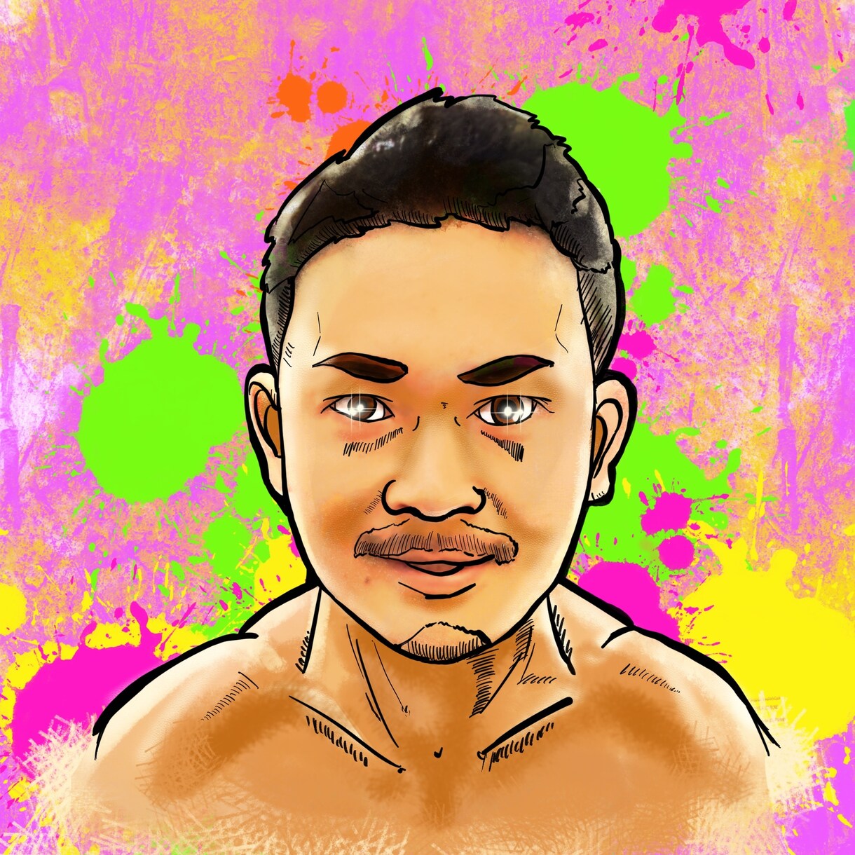 似顔絵、イラストをご希望に合わせて描きます 出来る限り頑張ります。仕事くれると喜びます。 イメージ4