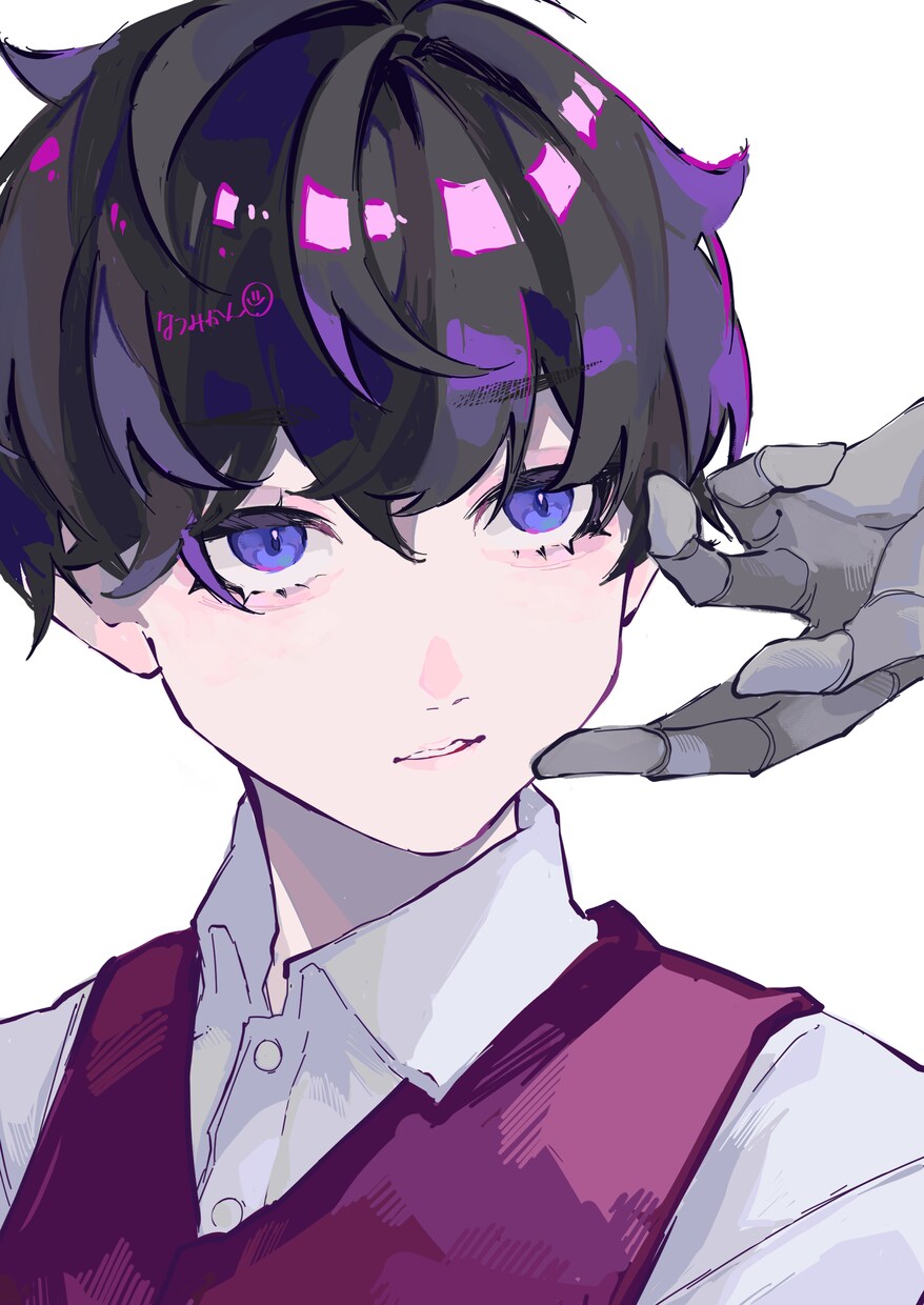 最短10日で一枚絵を描きます 厚塗り、ガラスのような質感のイラストです イメージ4