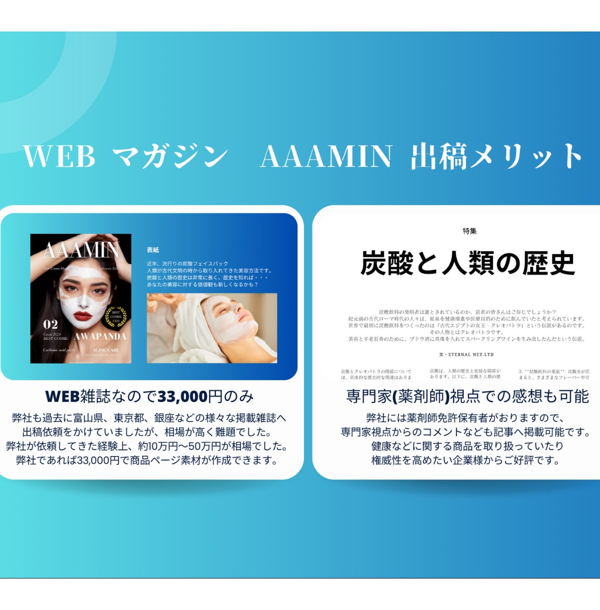 ウェブマガジンを製作し商品ページ充実化を手伝います 3月末日まで67%OFFの特別価格 イメージ5