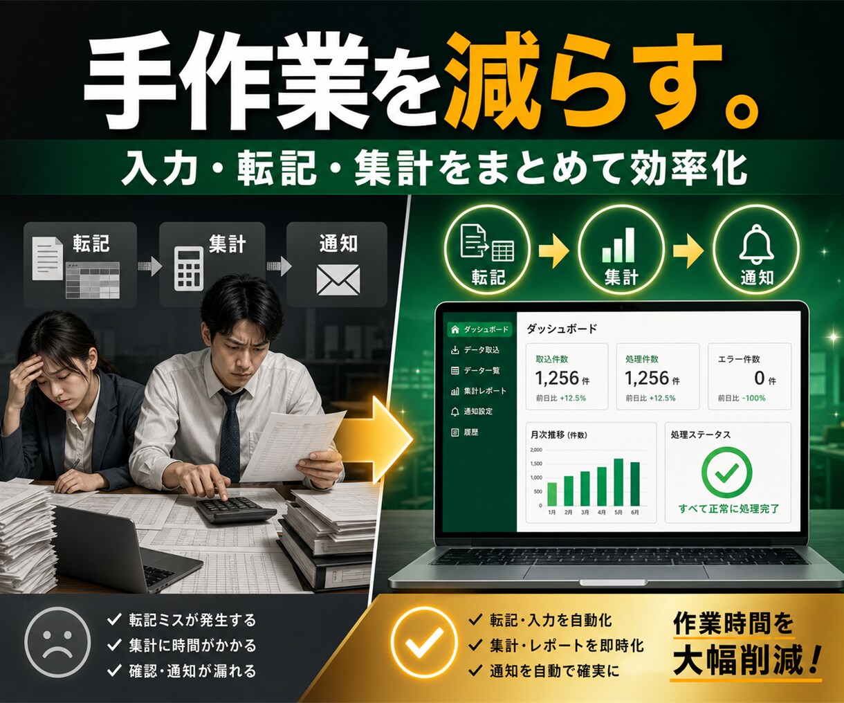 AIとGASで業務自動化ツールを作ります 入力・集計・通知をまとめて効率化 イメージ2