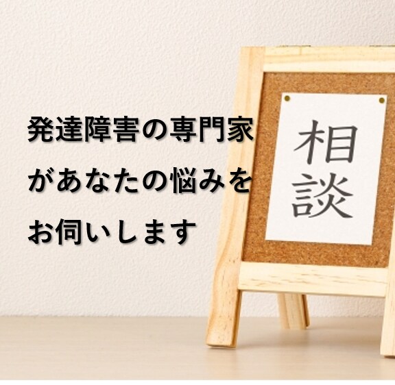現役専門家が発達障害に関する相談をお受けいたします ／グレーゾーン、未診断でもOK イメージ1