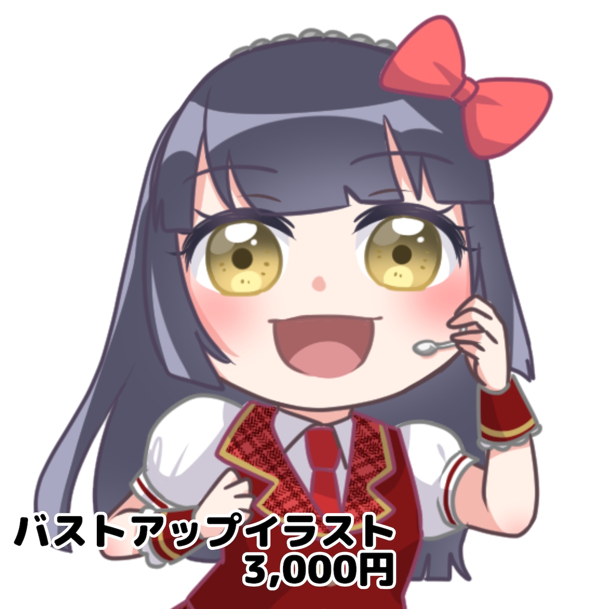 SD・ミニキャラ・チビキャライラスト制作します SNSアイコンや動画配信におすすめです！ イメージ4