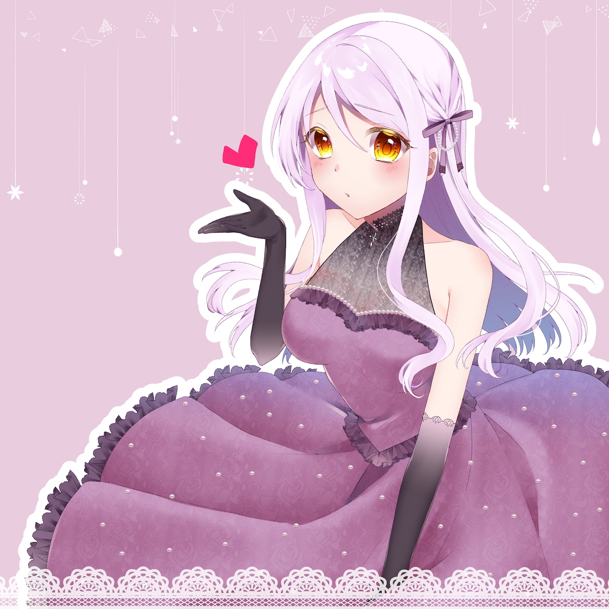 一枚絵【萌え系】描きます 観賞用、配信、動画などに！可愛い女の子描きます イメージ5