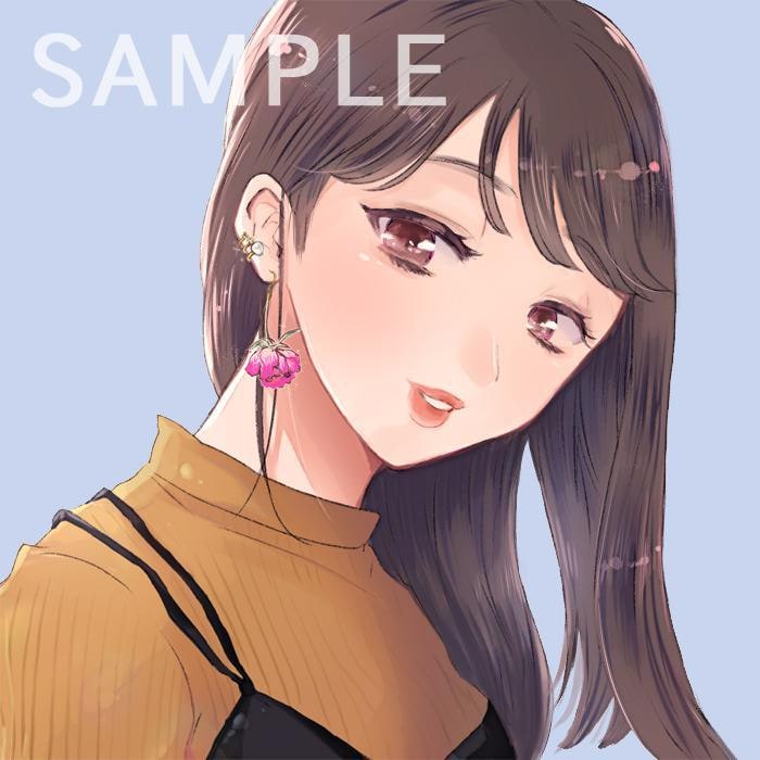 おまかせプラン＊SNSアイコン描きます 女の子が得意です♪SNSで目を引くあなただけのイラストを！ イメージ1