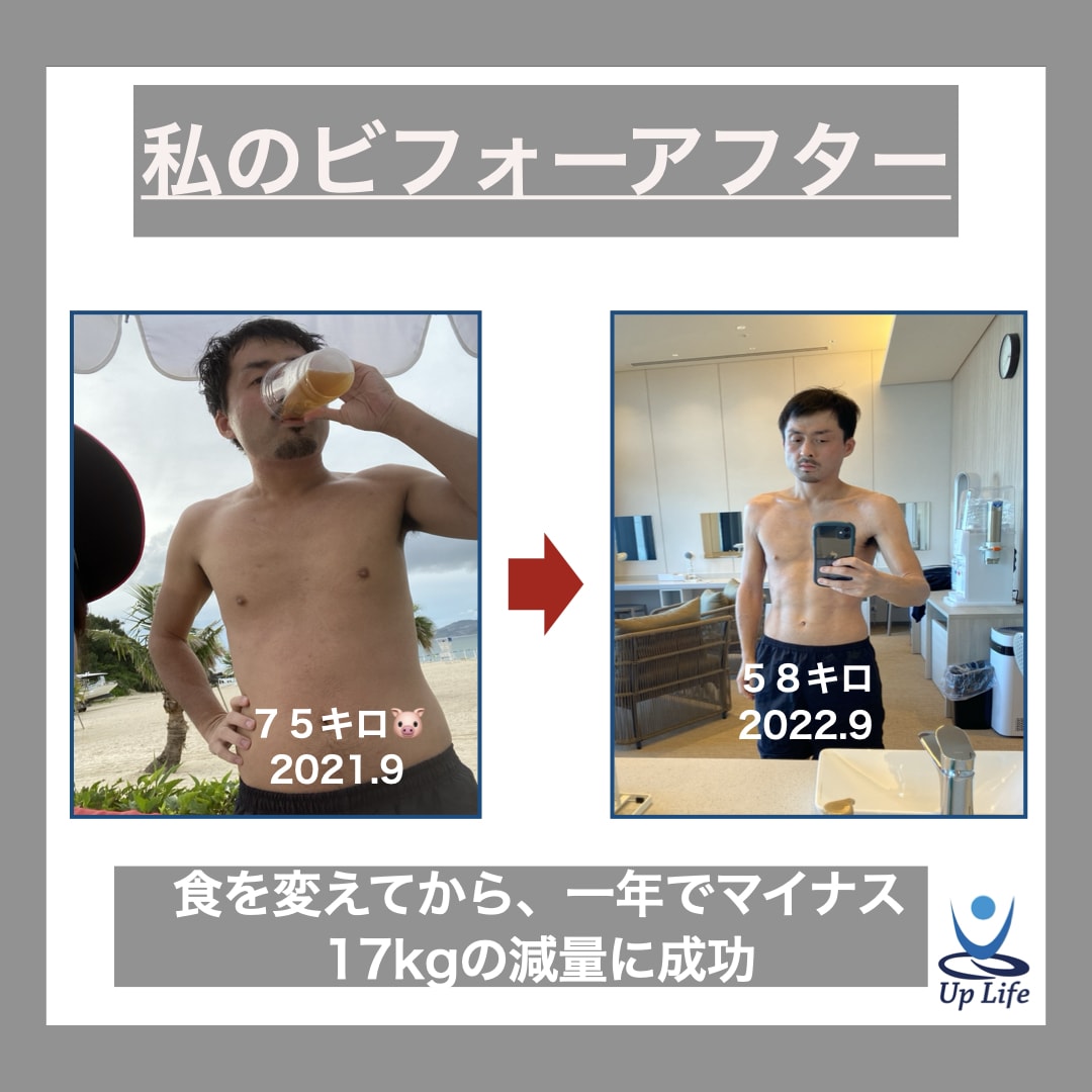 一生太らない体へ！-17kg痩せた秘訣を伝授します アップライフ式ダイエット！初回お試しコース！！ イメージ2
