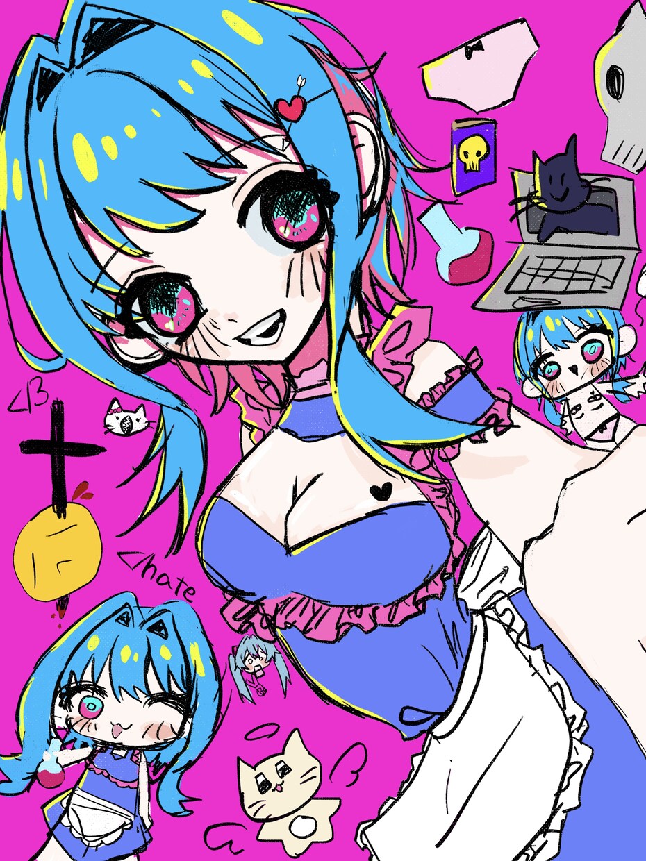 アイコンや立ち絵、キャラクターなど描きます 指描きです。納品完了まで時間頂きます。 イメージ2