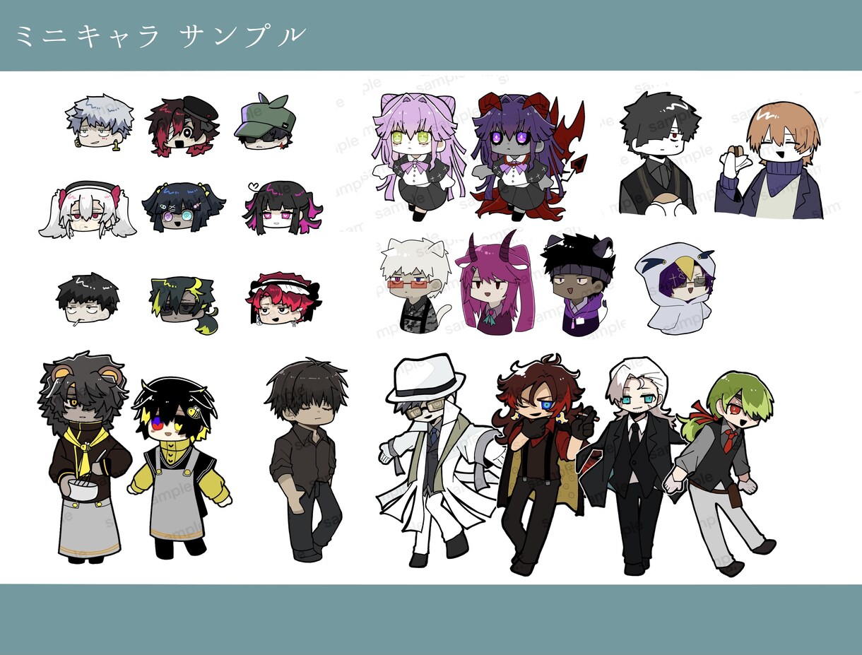 立ち絵、アイコン、イラストお描きします 最短2日提供・アニメ風イラスト イメージ3