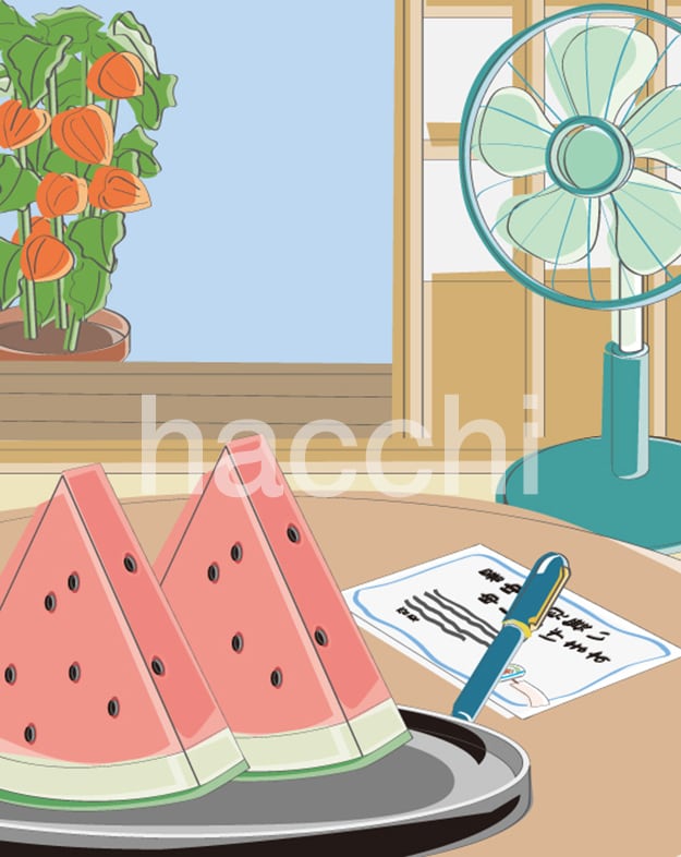 夏のイラストを販売いたします 夏のイラスト3点セットで販売いたします。 イメージ2