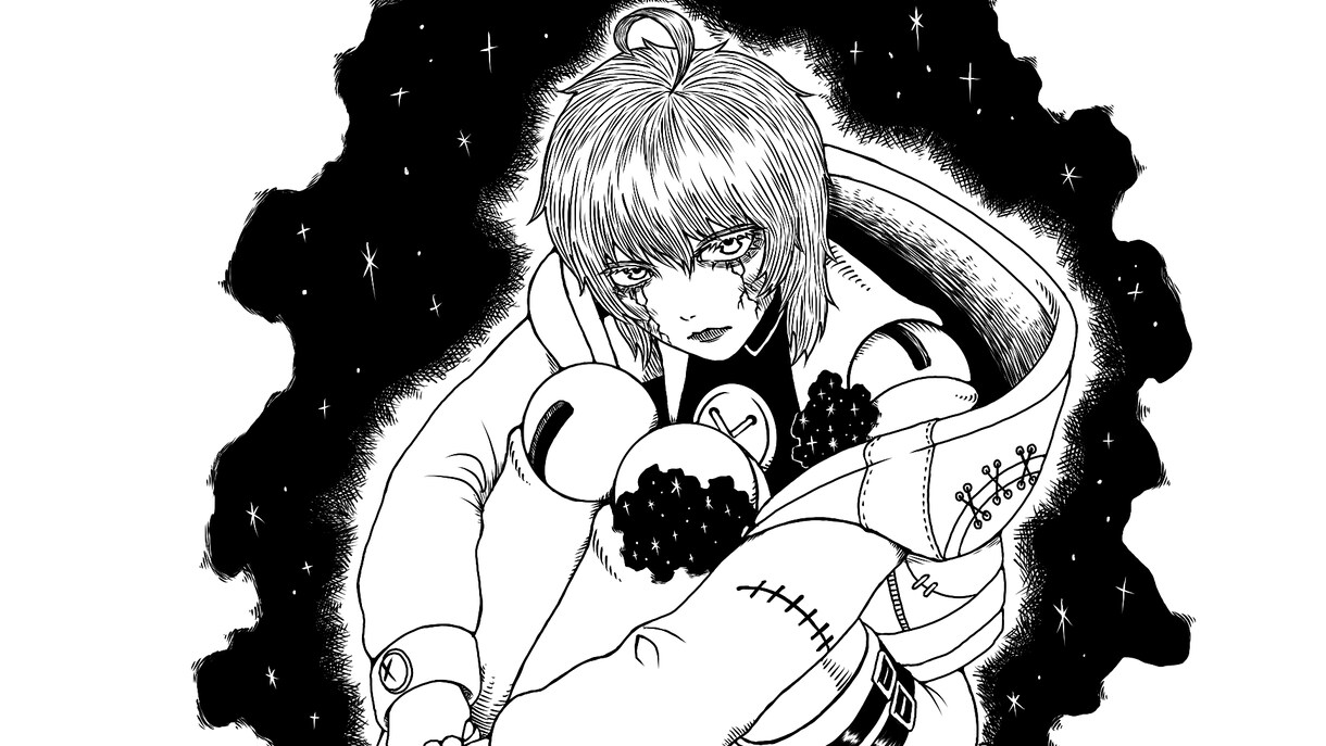 モノクロイラスト描かせていただきます モノクロイラストを描きます、デフォルメキャラも可能です イメージ9