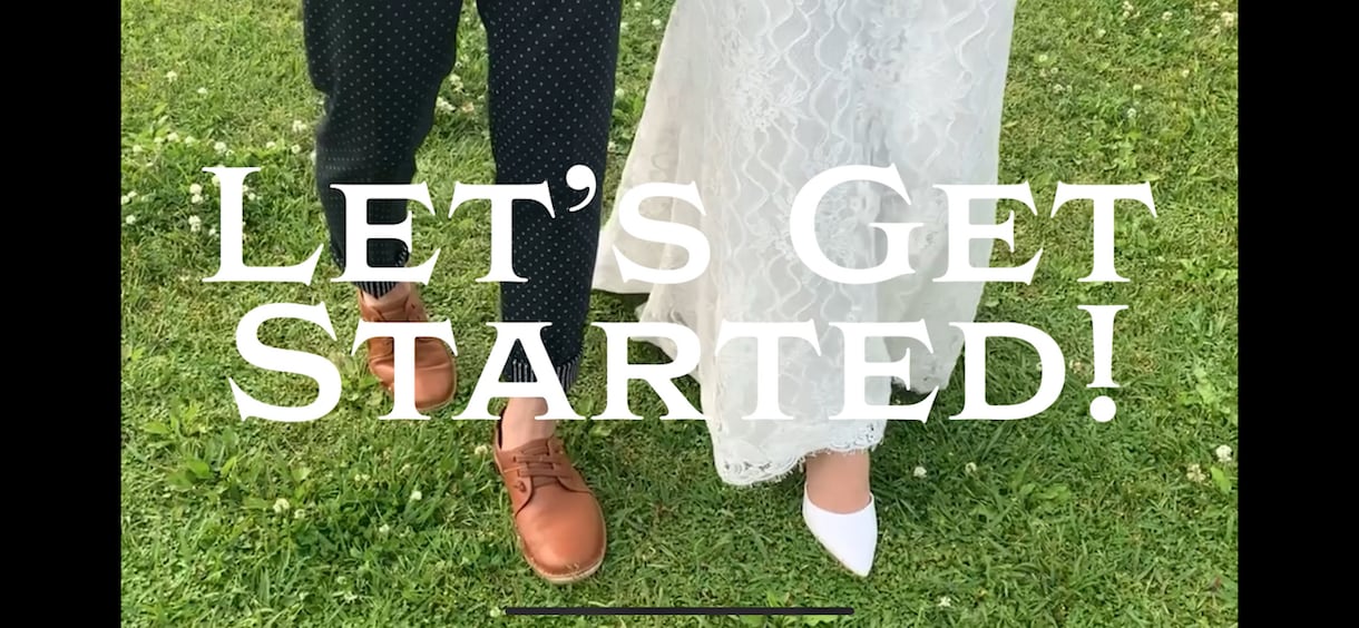前撮り写真で結婚式のオープニングムービー作ります 【オープニングから雰囲気を作りたい新郎新婦様へ！】 イメージ1