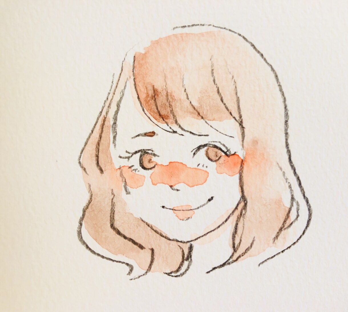 アイコン等に！水彩の優しく可愛いイラスト描きます 水彩タッチで手描きのあたたかい雰囲気が好きな方へ イメージ3