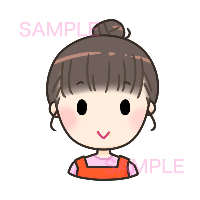シンプルやわらかなアイコン お作りします SNSに、ブログに、動画に。いろいろ使えるやさしいイラスト◎ イメージ5