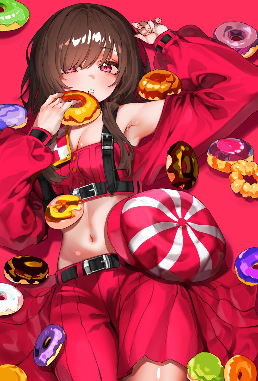 人物、特に女の子をメインとしたイラストを制作します オリキャラや推しをえっちでかわいいイラストにしたい方へ イメージ6