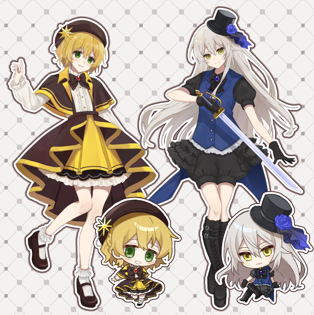 立ち絵、配信用イラストを制作いたします 立ち絵、VTuber、配信用イラストなど幅広くお受け致します イメージ6