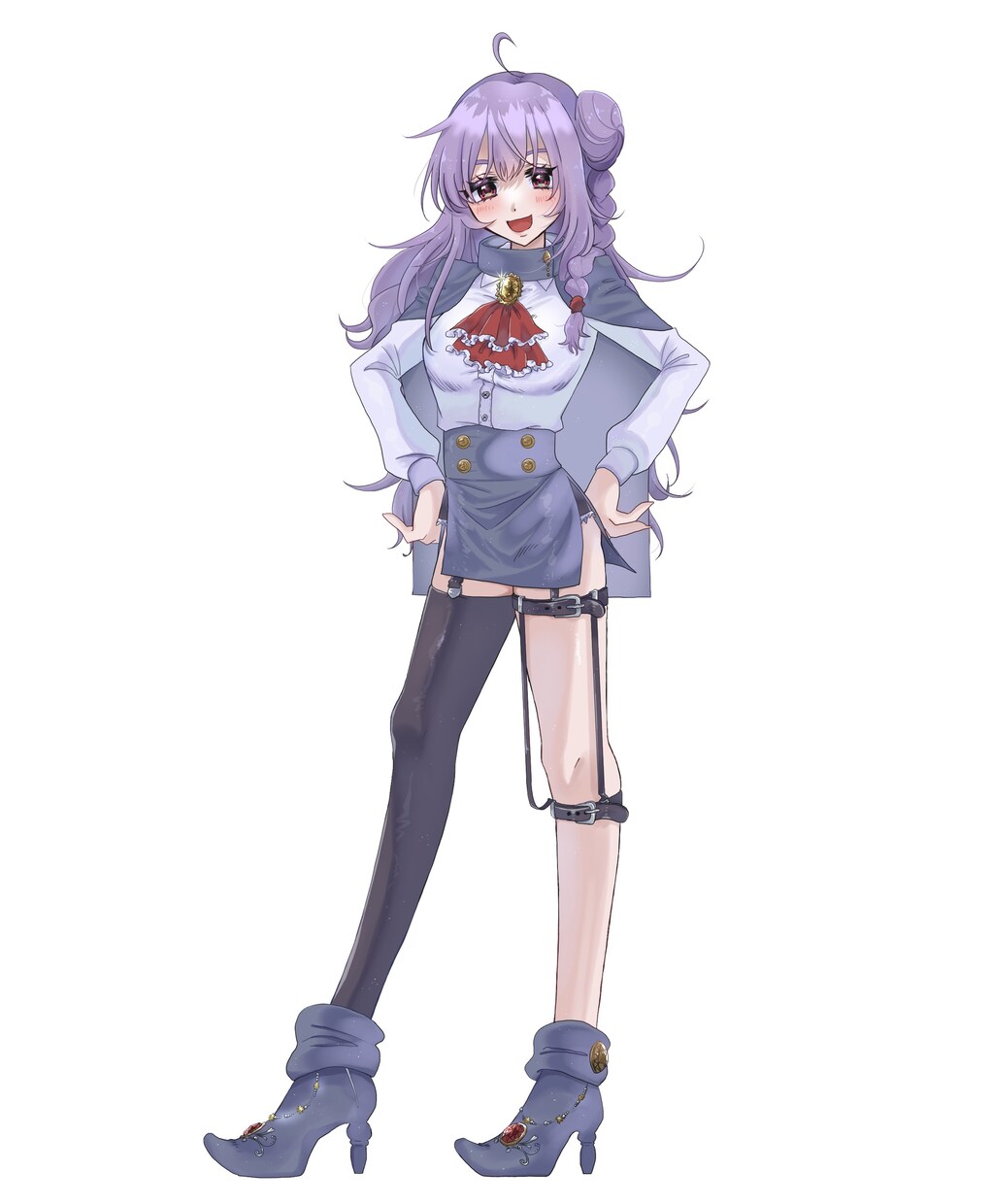 オリキャラの立ち絵描きます 可愛く綺麗な絵柄♪IRIAMのアバターやTRPGの立ち絵に！ イメージ3