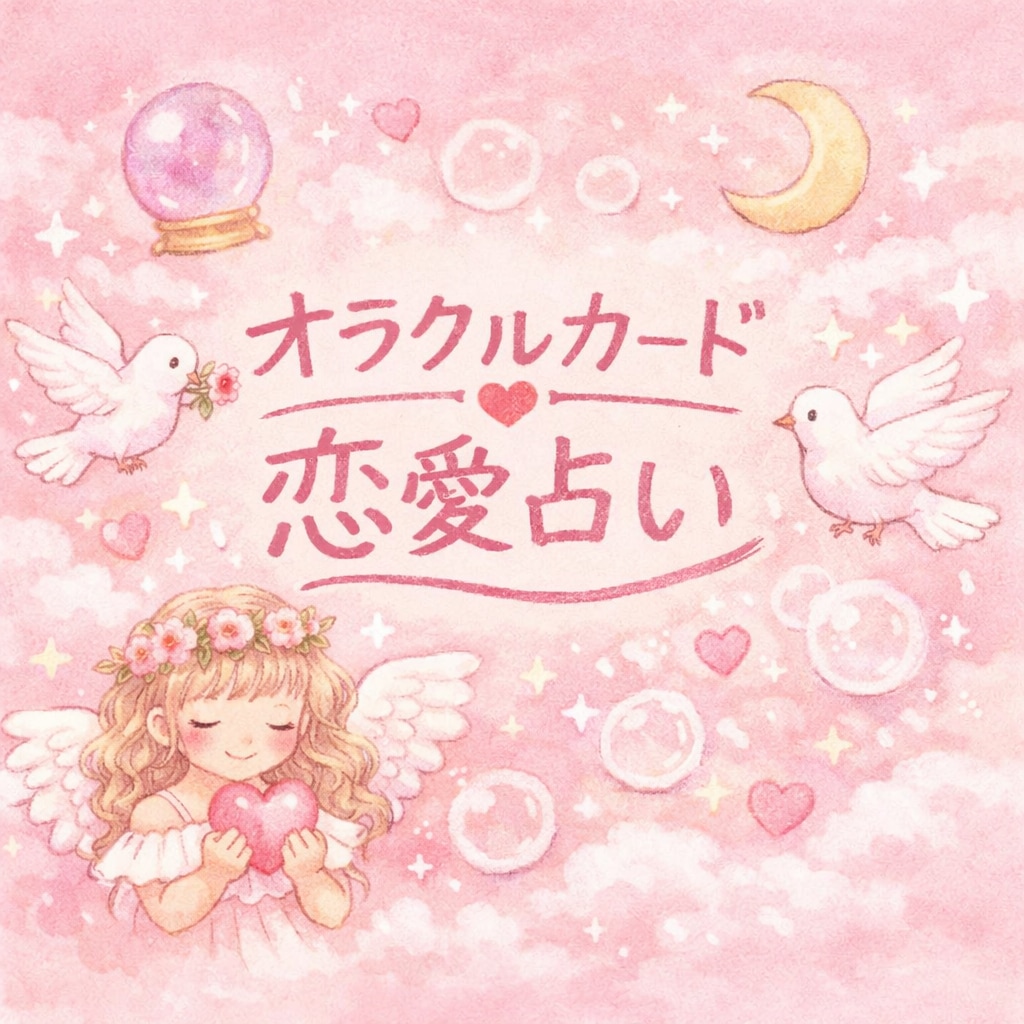 恋の不安にそっと寄り添うオラクルカード鑑定します 【否定ゼロ】優しい言葉で恋をサポート イメージ1