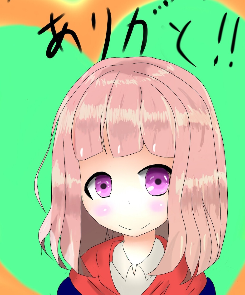 オリキャラ、イラスト作成安くで承ります！要望などにも沿います！ イメージ1