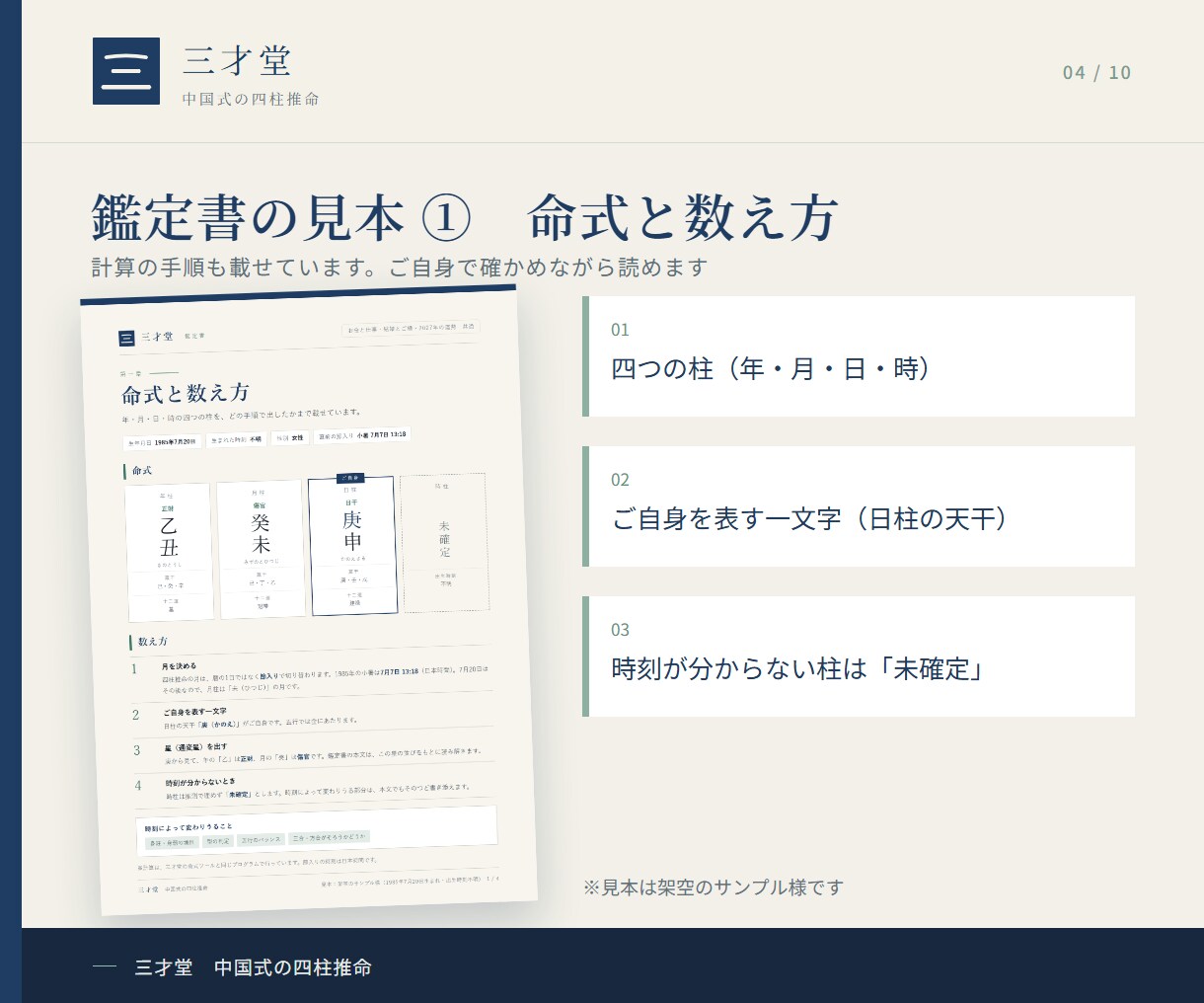2027年の運勢を月ごとに四柱推命で読み解きます 中国の原典にもとづき、一年のテーマと12か月の流れをお伝え イメージ4