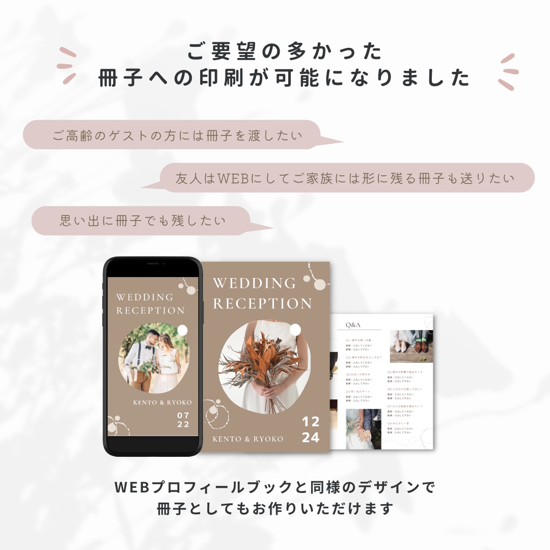 WEB席次表の冊子印刷用テンプレートお渡しします 【オプション】WEB席次表（スクレ）ご購入者様限定 イメージ2