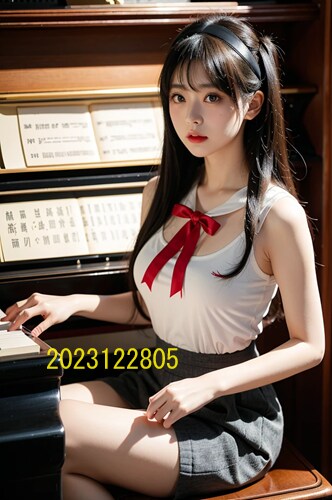 AIで作成したピアノを弾く女子高生写真を販売します 実写では撮影、商用利用が難しいピアノを弾く女子高生写真販売 イメージ7