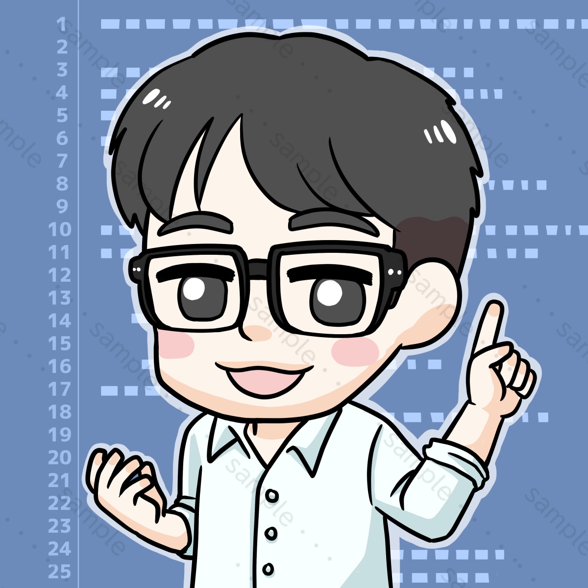 副業やビジネスに最適！仕事に繋がるアイコン描きます クラウドソーシング・YouTube等！ココナラ初心者大歓迎！ イメージ3