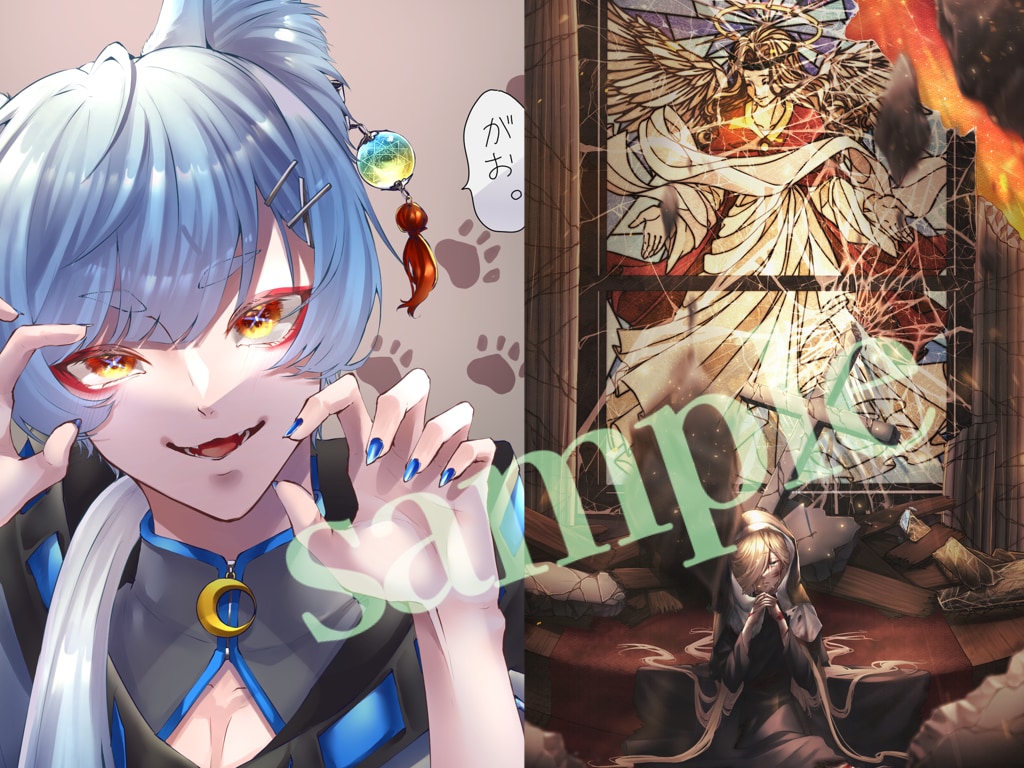 丁寧で目を惹くデジタル一枚絵、ご用意致します 幅広い絵柄と塗り方で、よりあなたの想像に近い形へ イメージ7