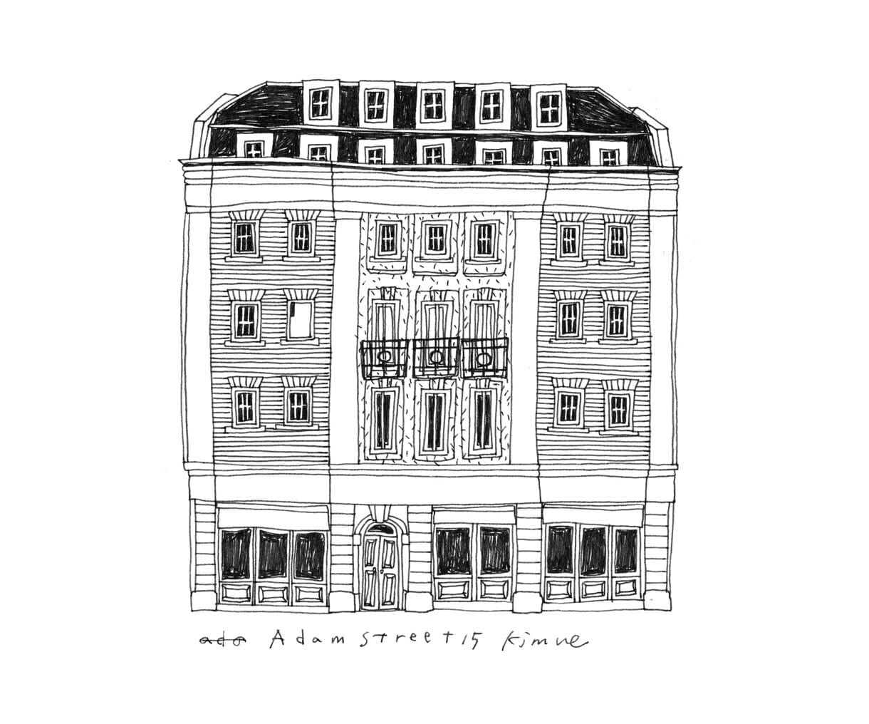 建物・お店・おうちをペン画で丁寧に描きます 近代建築画家が思い出の建物や店舗を記念イラストにします イメージ2
