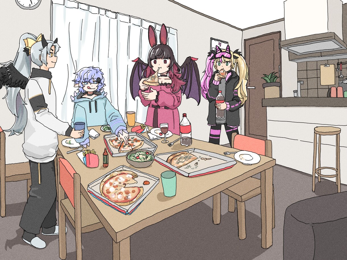 ご希望のイラストお描きします 1枚絵、サムネイルなど用途にあったイラストを作成致します。 イメージ8