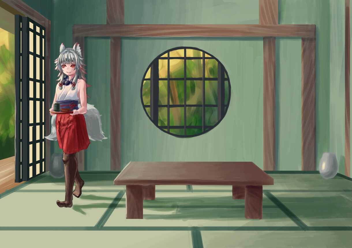 厚塗り一枚絵を制作します 重厚感のあるイラストを制作します イメージ1