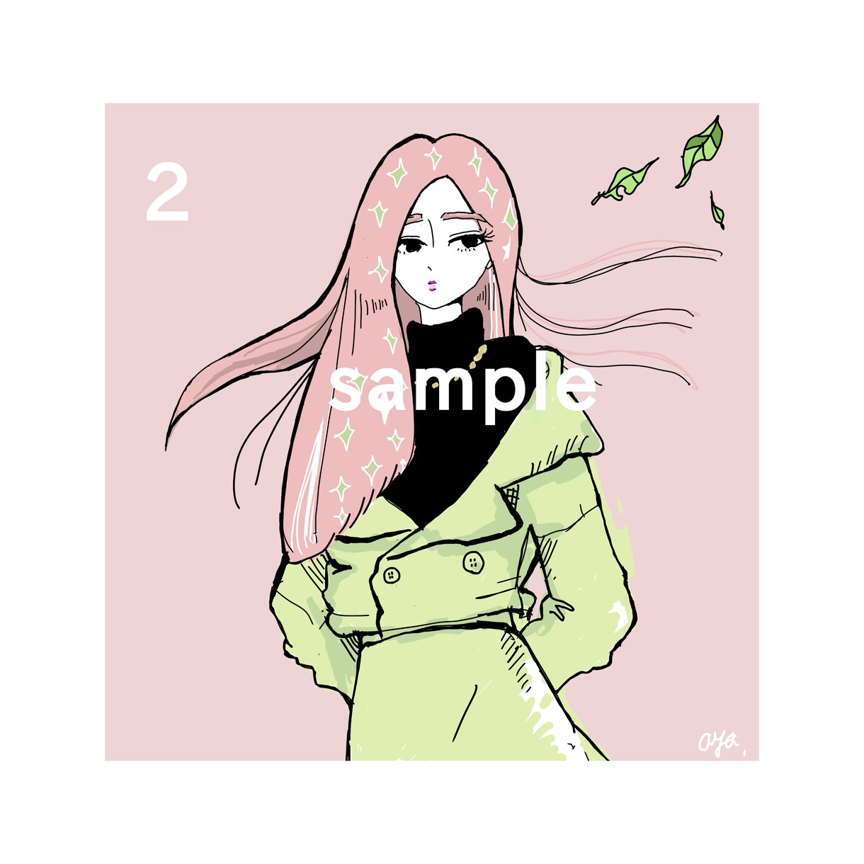 新作♡かわいい女の子のイラスト販売します 完成イラストからお好きなイラストをお選びいただけます！ イメージ4