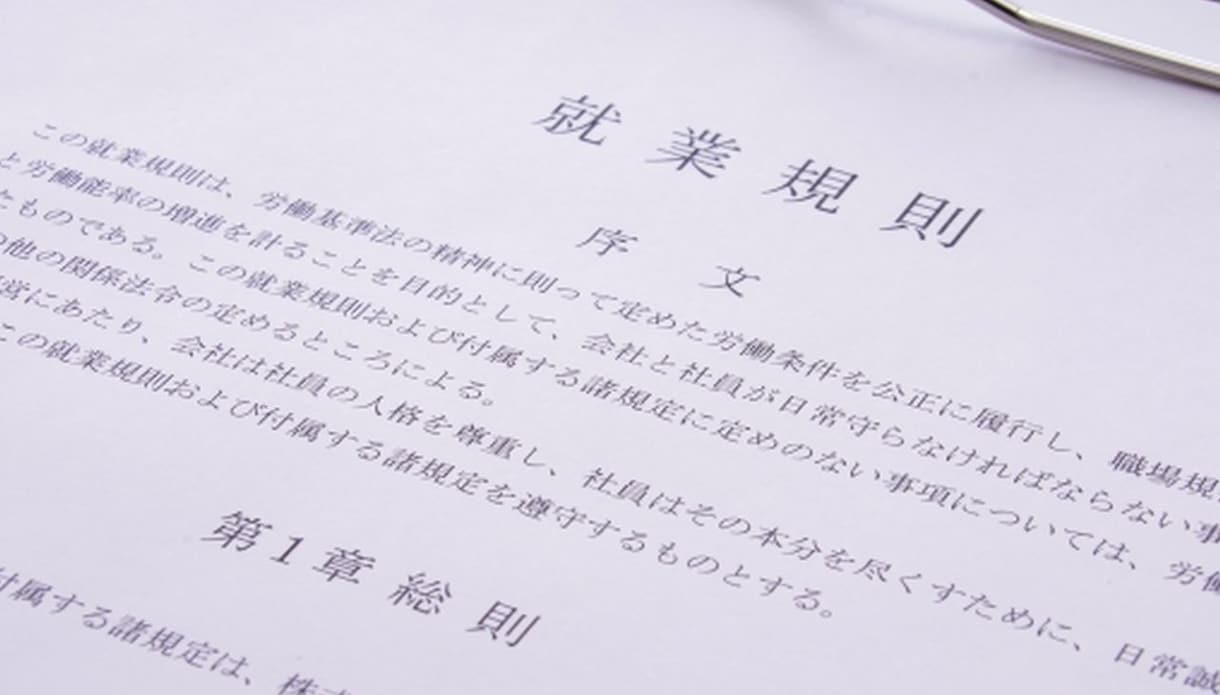 最新型！御社オリジナル就業規則を作成します ネットのひな形は怖いけど、高いお金は払えないという企業向け イメージ1