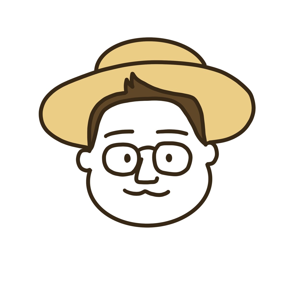 シンプルゆるかわアイコンにぴったりな似顔絵描きます 小さい頃から絵を描いて喜んでもらうのが何より嬉しいです イメージ6