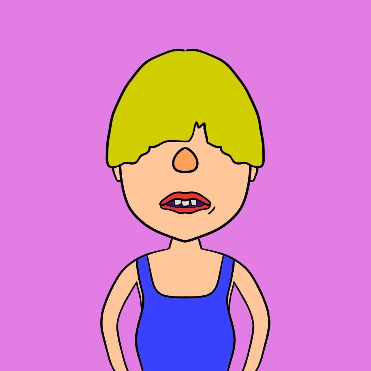 SNSアイコンにおすすめのキャラクター作成します 漠然としたイメージのみでオリジナルキャラクターを描きます イメージ6